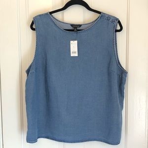 NWT Banana Republic denim summer tank